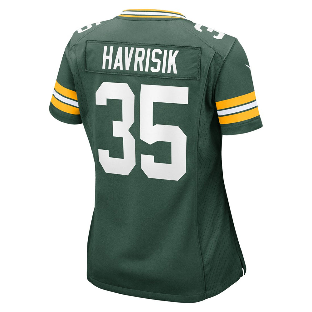 Lucas Havrisik Green Bay Packers Women's Team Game Jersey - Green