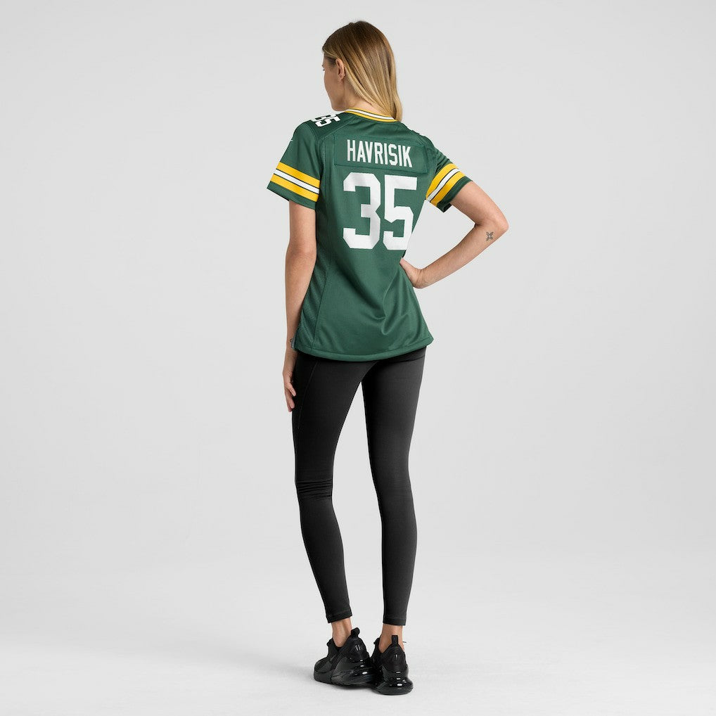 Lucas Havrisik Green Bay Packers Women's Team Game Jersey - Green