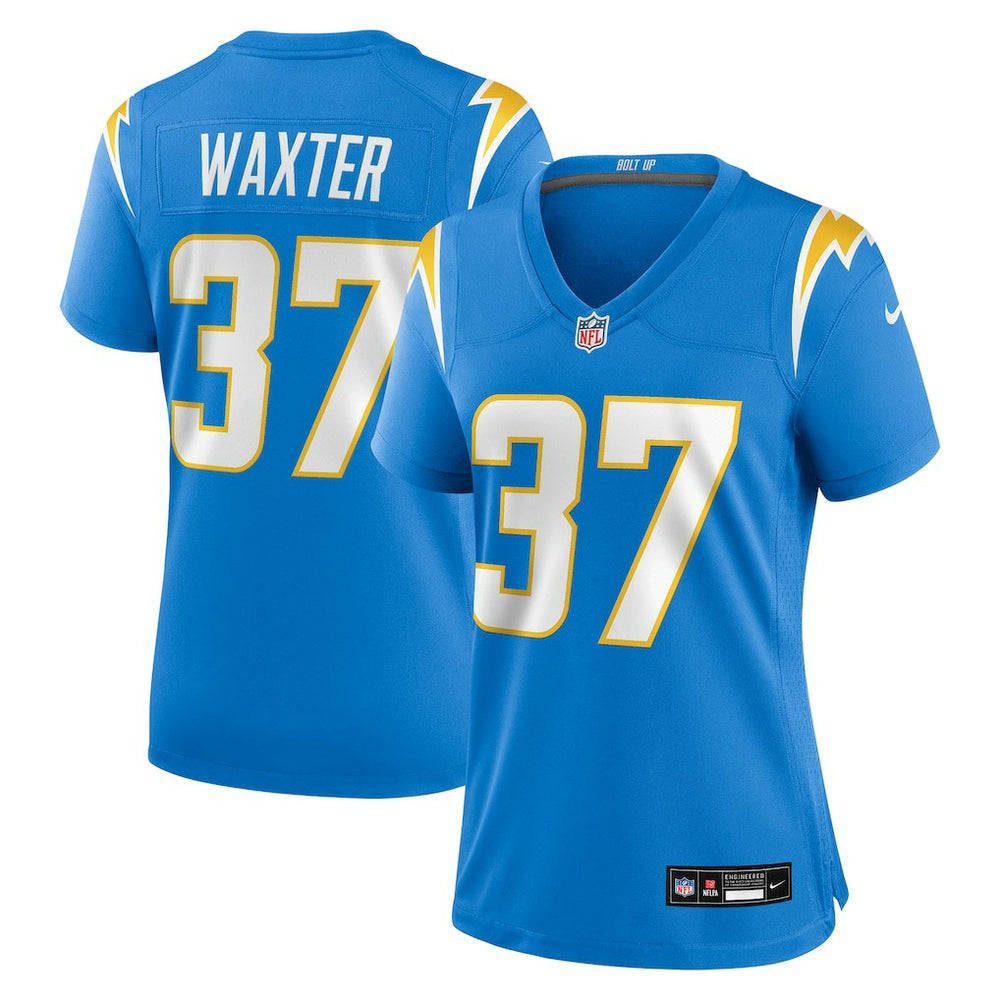 Isas Waxter Los Angeles Chargers Women's Team Game Jersey - Powder Blue