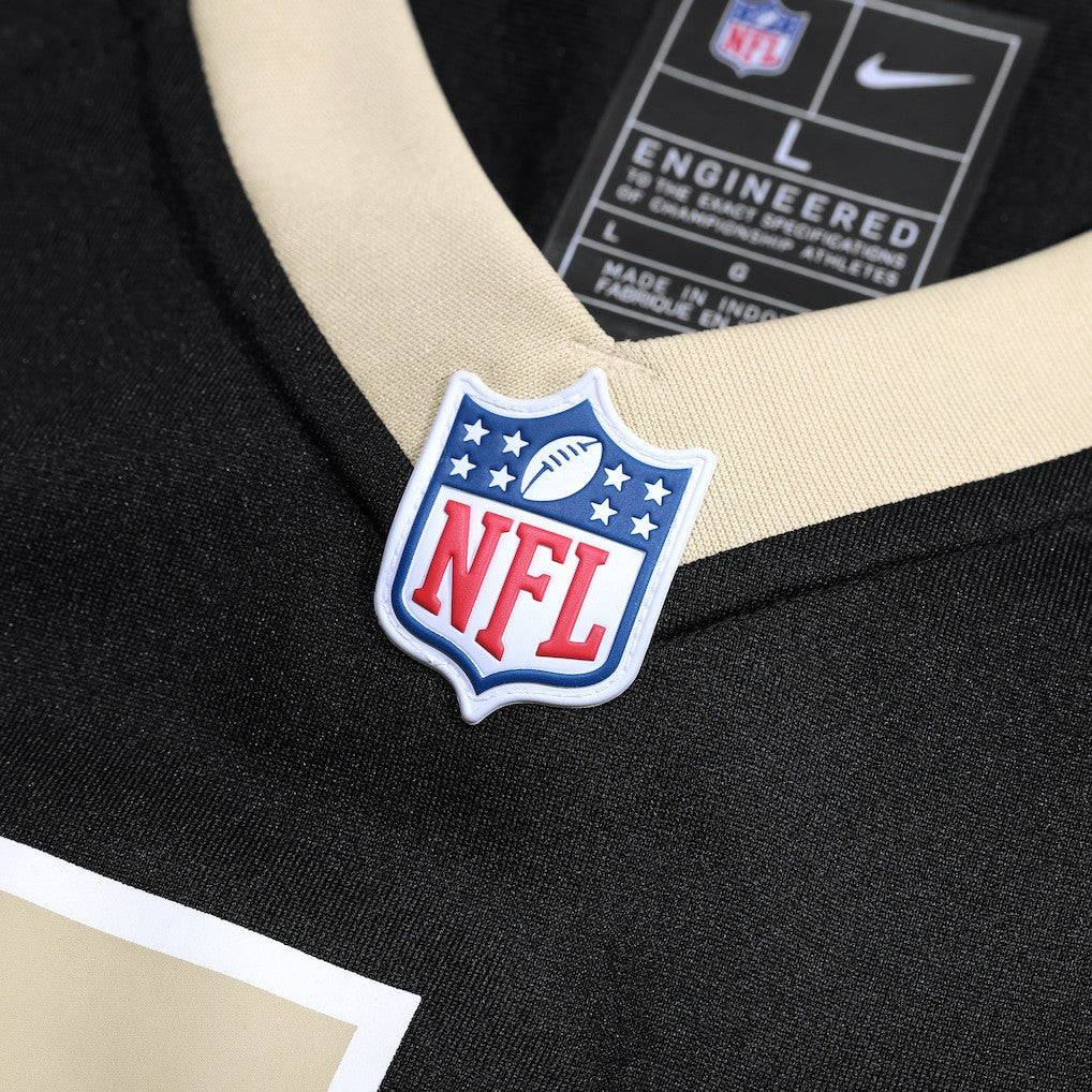 Michael Davis New Orleans Saints Team Game Jersey - Black