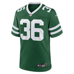 Khalil Herbert New York Jets Team Game Jersey - Legacy Green