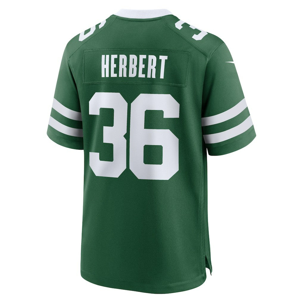 Khalil Herbert New York Jets Team Game Jersey - Legacy Green