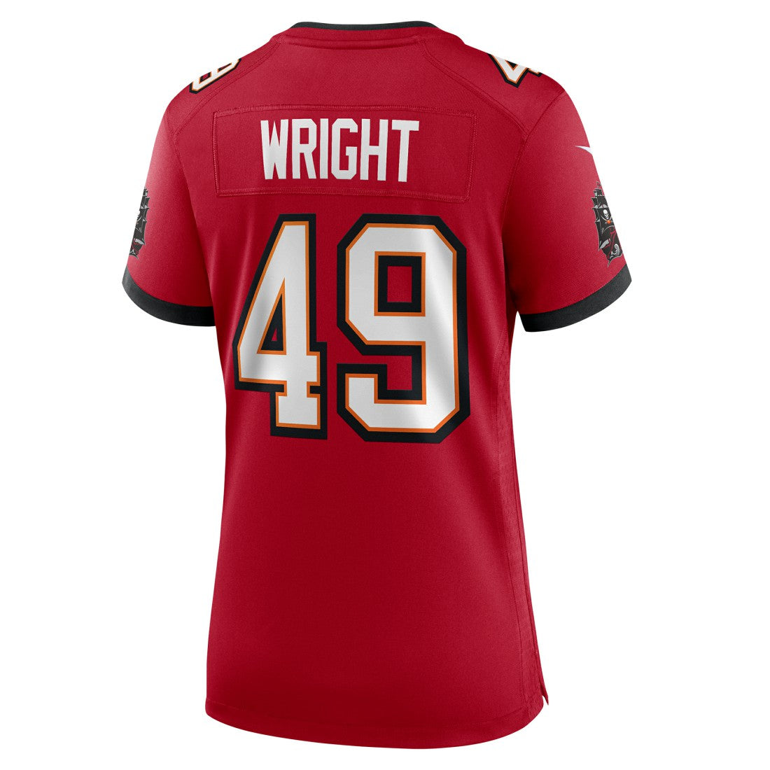 Owen Wright Tampa Bay Buccaneers Women's Team Game Jersey - Red