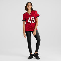 Owen Wright Tampa Bay Buccaneers Women's Team Game Jersey - Red
