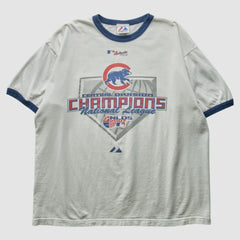 Chicago Cubs Majestic 2007 T-Shirt White Vintage