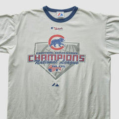 Chicago Cubs Majestic 2007 T-Shirt White Vintage
