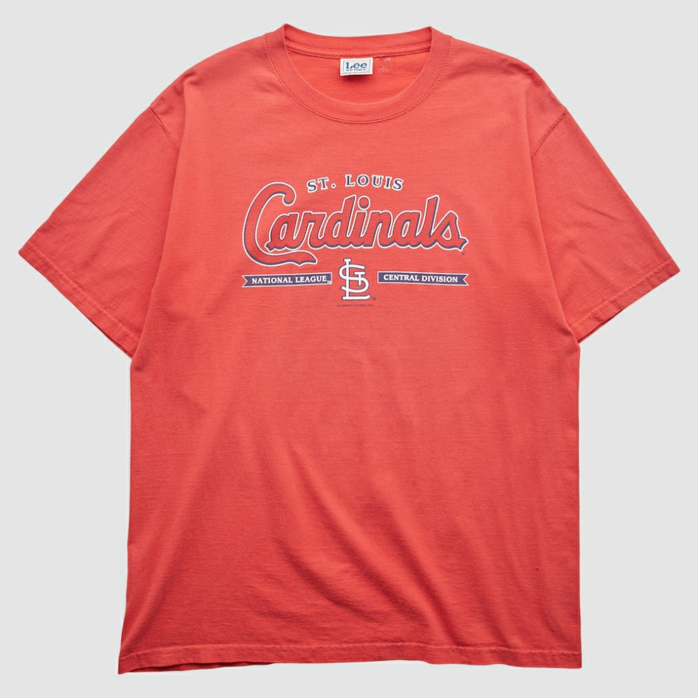 St. Louis Cardinals Lee Apparel 2000s T-Shirt Red Vintage