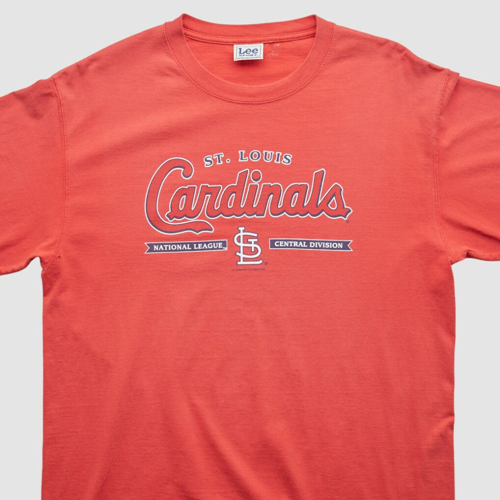 St. Louis Cardinals Lee Apparel 2000s T-Shirt Red Vintage