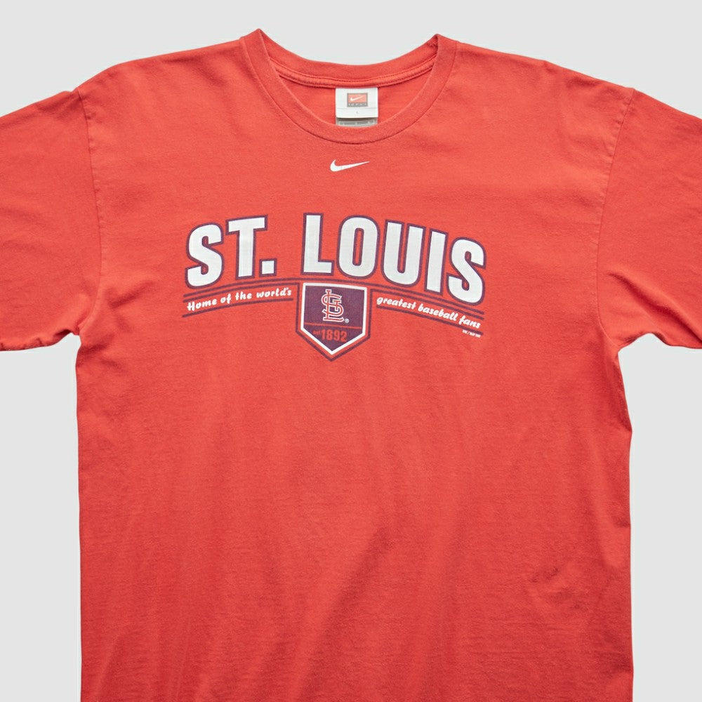 St. Louis Cardinals 2000s T-Shirt Red Vintage | Nike