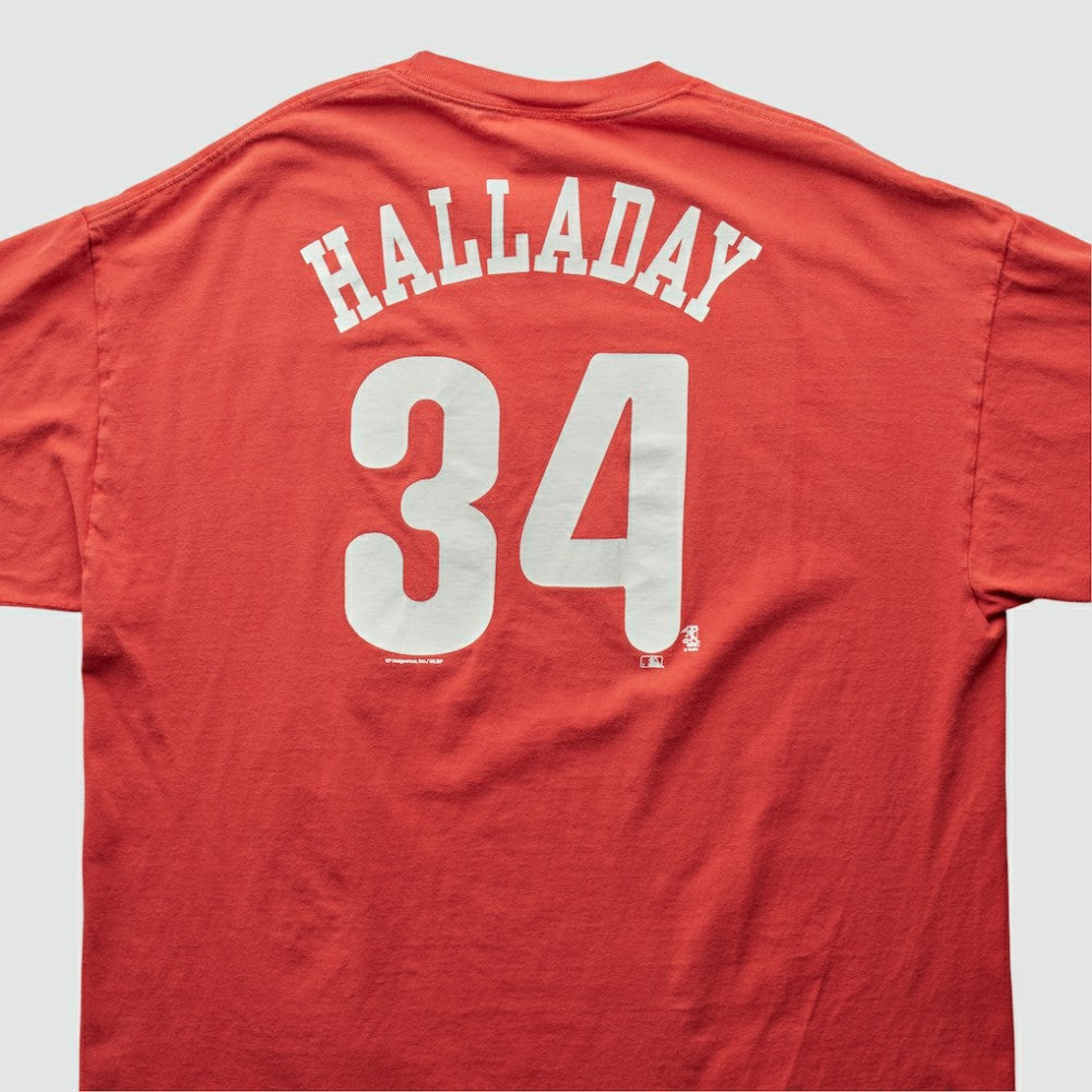 Philadelphia Phillies 2000s T-Shirt Red Vintage