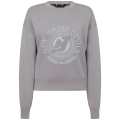 New Jersey Devils Levelwear Women's Slate & Snow Sponge Tri-Blend Sweatshirt Gray