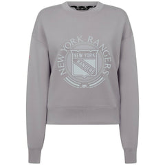 New York Rangers Levelwear Women's Slate & Snow Sponge Tri-Blend Sweatshirt Gray