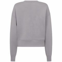 Tampa Bay Lightning Levelwear Women's Slate & Snow Sponge Tri-Blend Sweatshirt Gray
