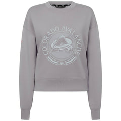 Colorado Avalanche Levelwear Women's Slate & Snow Sponge Tri-Blend Sweatshirt Gray