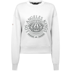 Los Angeles Kings Levelwear Women's Slate & Snow Sponge Tri-Blend Sweatshirt White