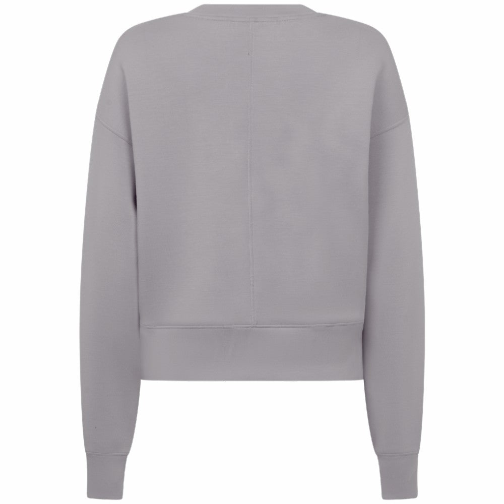 Los Angeles Kings Levelwear Women's Slate & Snow Sponge Tri-Blend Sweatshirt Gray