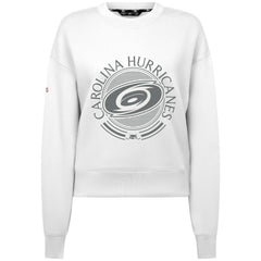 Carolina Hurricanes Levelwear Women's Slate & Snow Sponge Tri-Blend Sweatshirt White