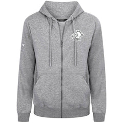 Buffalo Sabres Levelwear Podium Banner Arch Full-Zip Hoodie Gray