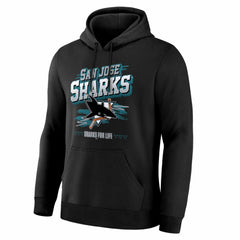 San Jose Sharks Fanatics Legacy Hoodie Black