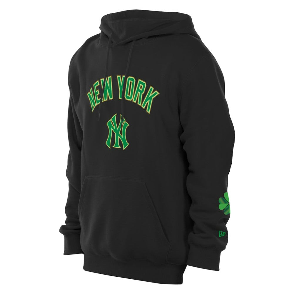New York Yankees 2026 St. Patrick's Day Fleece Hoodie Black | New Era