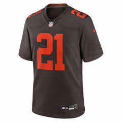 Denzel Ward Cleveland Browns Alpha Dawg Game Jersey - Brown