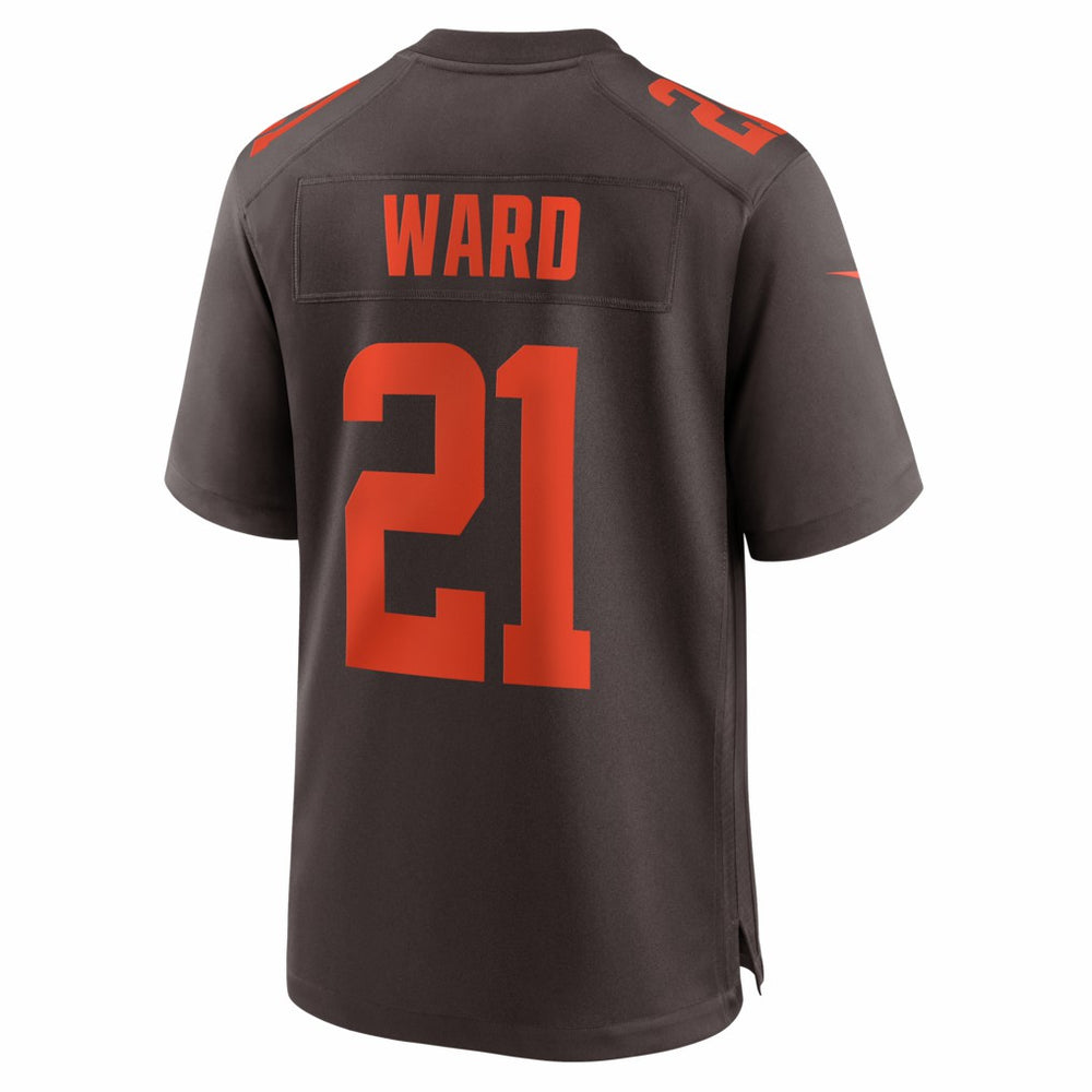 Denzel Ward Cleveland Browns Alpha Dawg Game Jersey - Brown