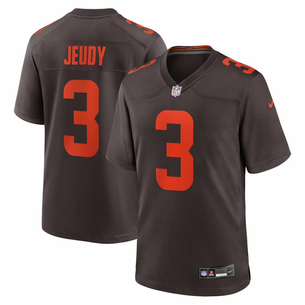 Jerry Jeudy Cleveland Browns Alpha Dawg Game Jersey - Brown