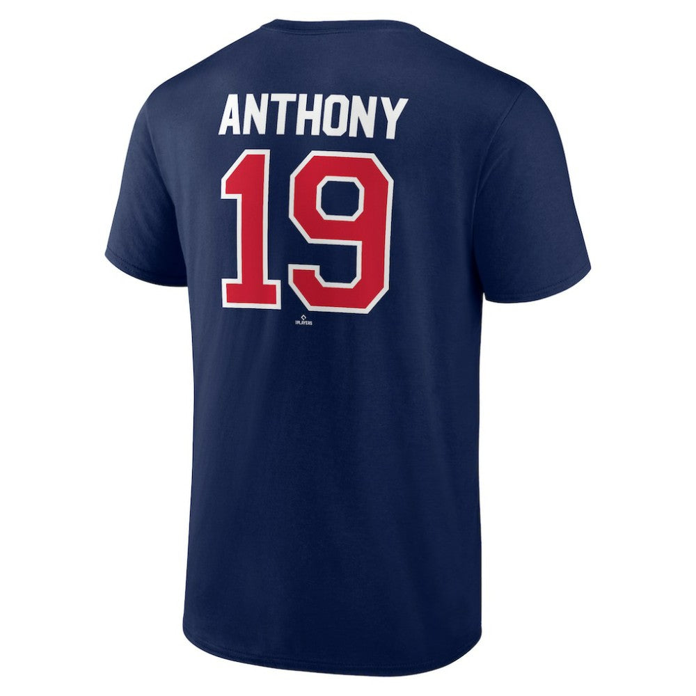 Roman Anthony Boston Red Sox Winning Streak Name & Number T-Shirt Navy