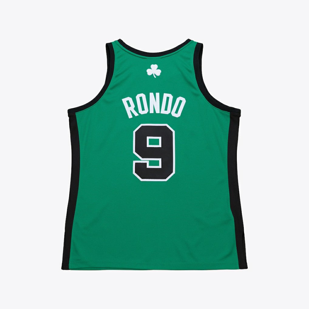 Rajon Rondo Boston Celtics 2007-08 Hardwood Classics Authentic Jersey - Kelly Green