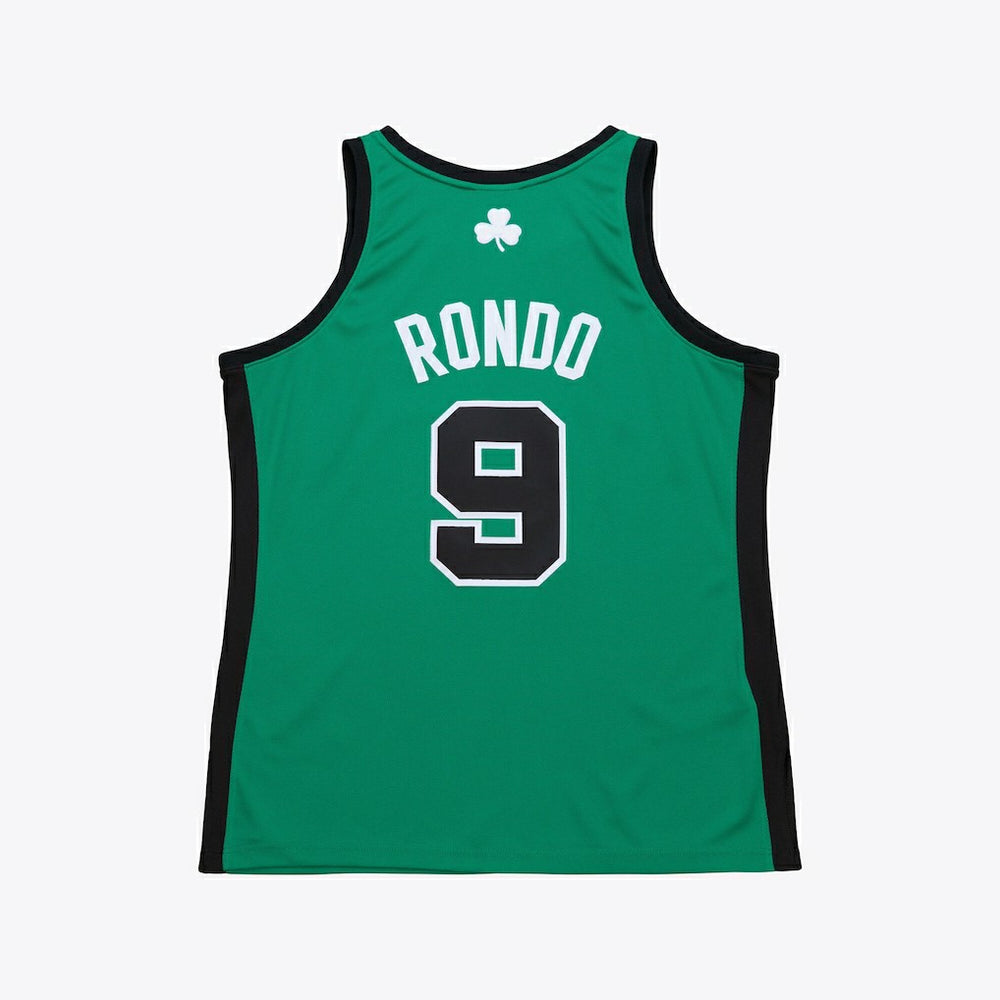 Rajon Rondo Boston Celtics 2007-08 Hardwood Classics Authentic Jersey - Kelly Green