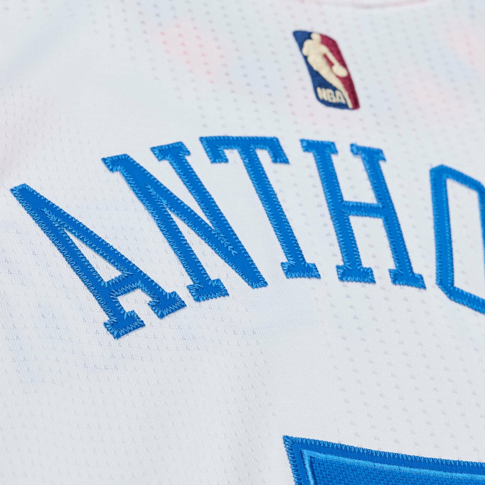 Carmelo Anthony New York Knicks 2015-16 Hardwood Classics Authentic Jersey - White
