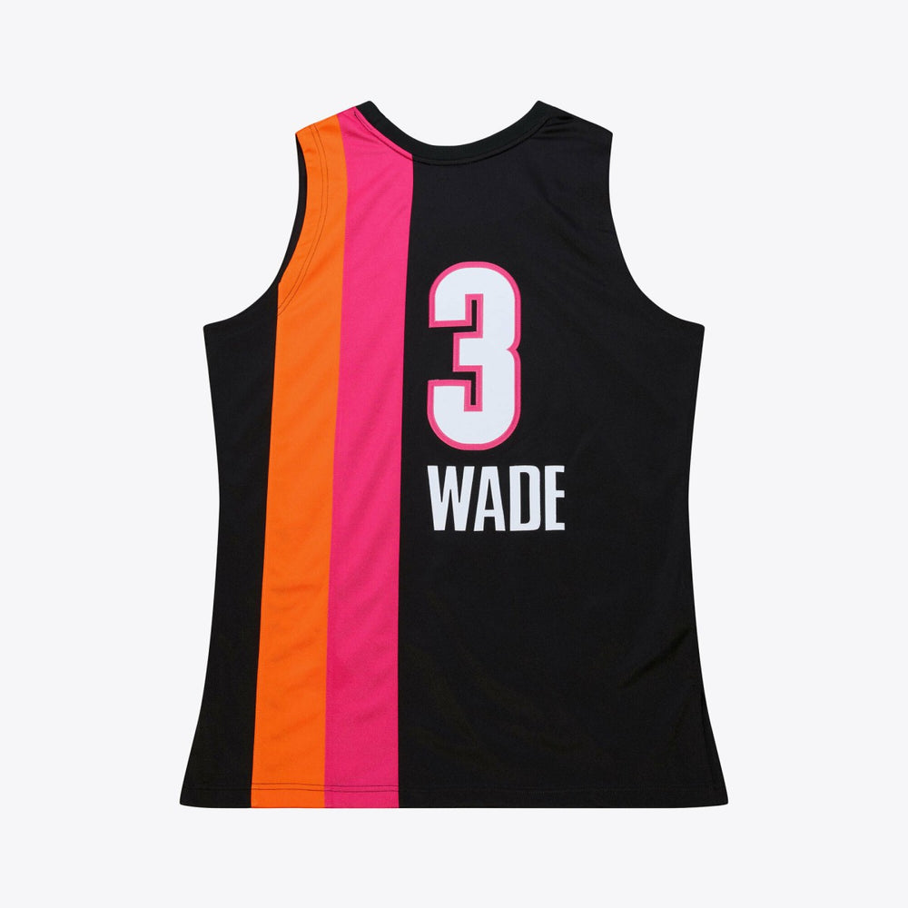 Dwyane Wade Miami Heat 2005-06 Hardwood Classics Authentic Jersey - Black