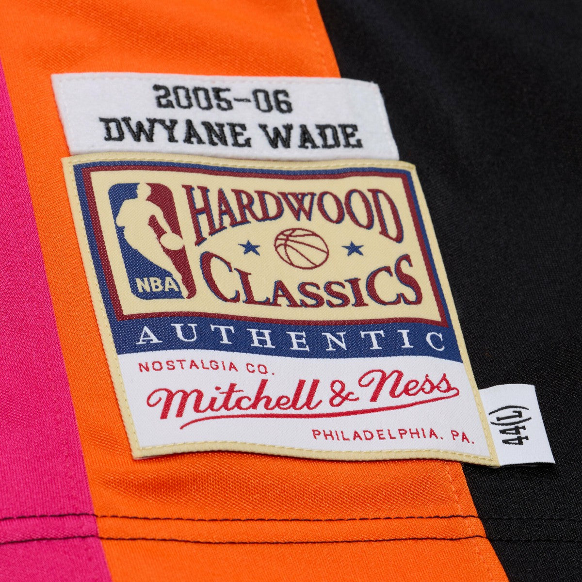 Dwyane Wade Miami Heat 2005-06 Hardwood Classics Authentic Jersey - Black
