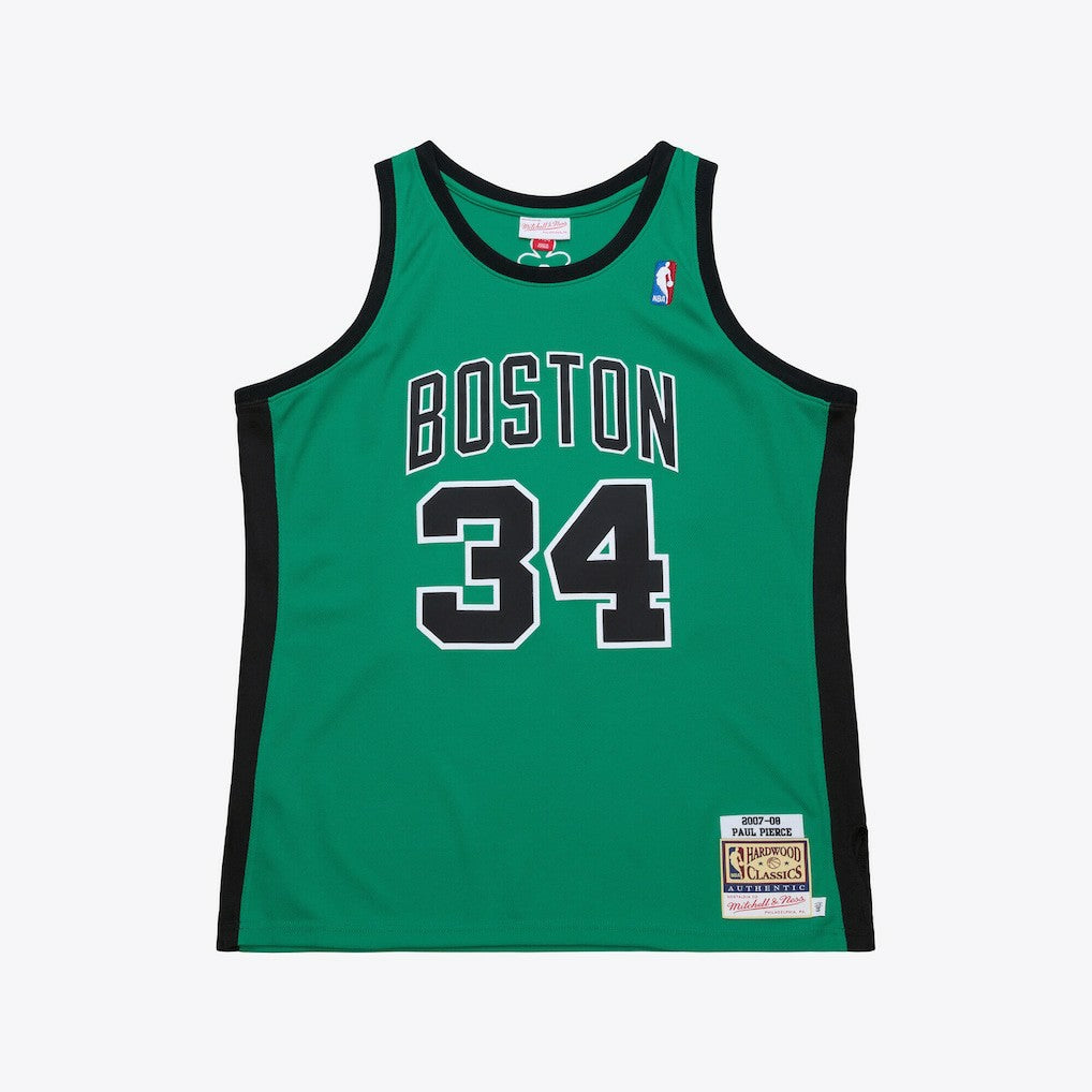 Paul Pierce Boston Celtics 2007-08 Hardwood Classics Authentic Jersey - Kelly Green