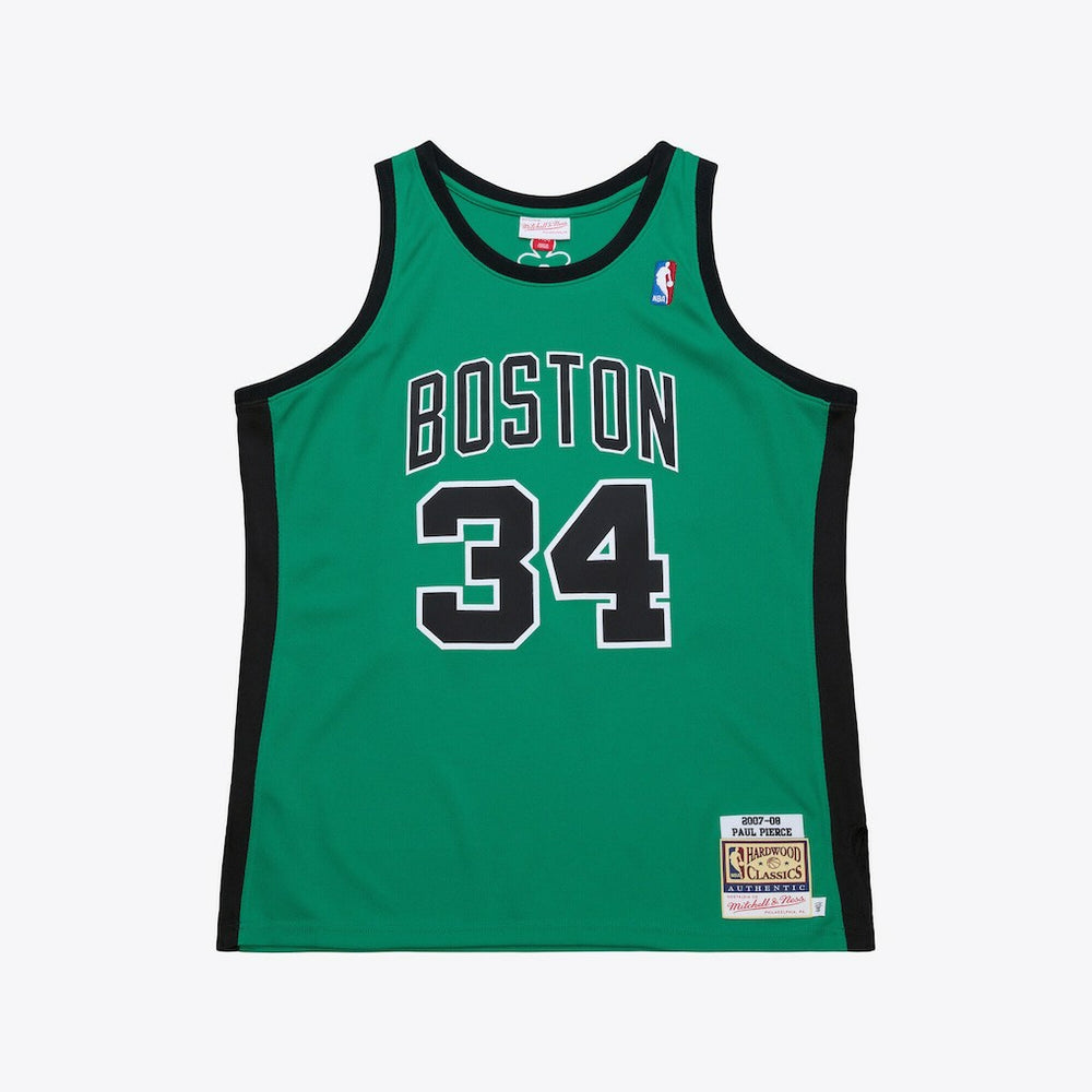 Paul Pierce Boston Celtics 2007-08 Hardwood Classics Authentic Jersey - Kelly Green