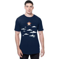 Houston Astros MLB x Simpsons 2026 Collab Clouds T-Shirt Navy | New Era