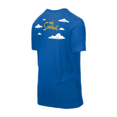 Chicago Cubs MLB x Simpsons 2026 Collab Clouds T-Shirt Royal | New Era