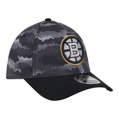 Boston Bruins New Era Zero Dark 39THIRTY Flex Hat Black