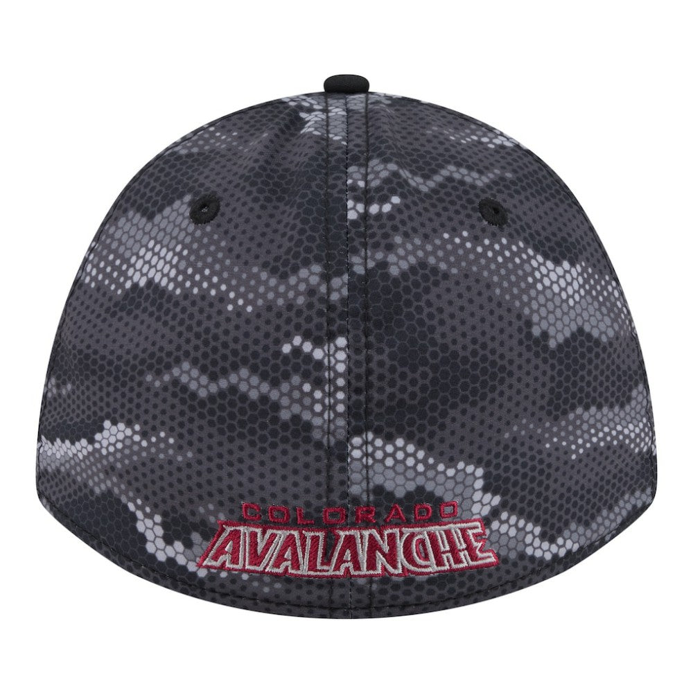 Colorado Avalanche New Era Zero Dark 39THIRTY Flex Hat Black