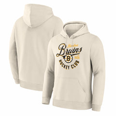 Boston Bruins Legacy Hoodie Cream