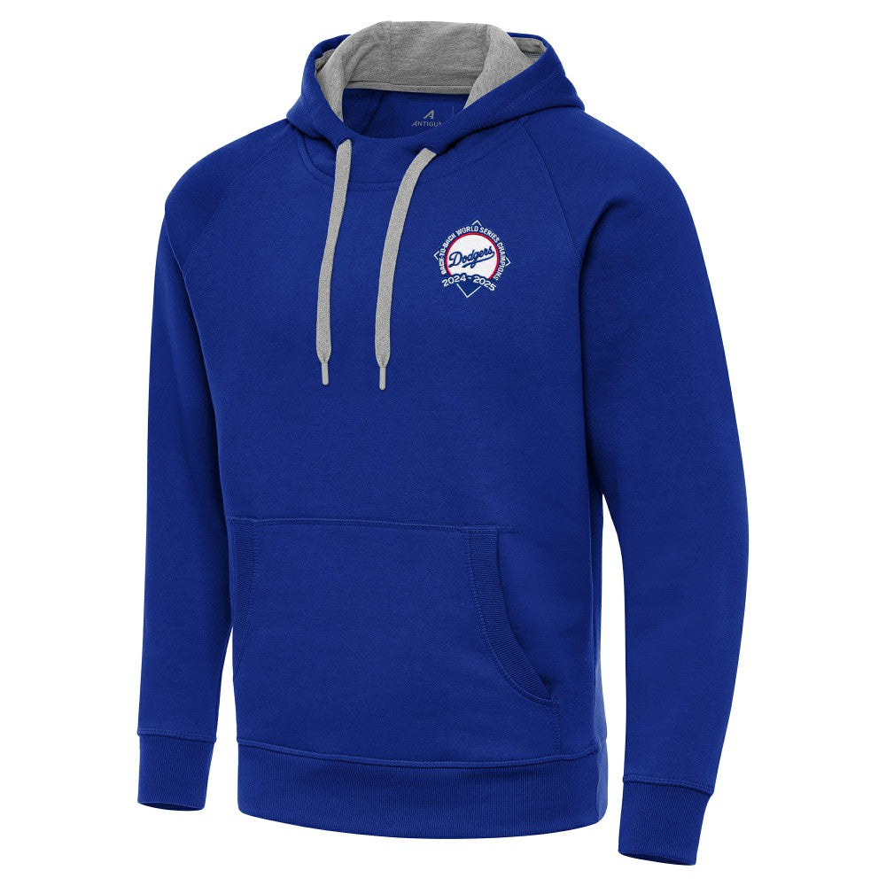 Los Angeles Dodgers Antigua Back-to-Back World Series Champions Victory Hoodie Royal