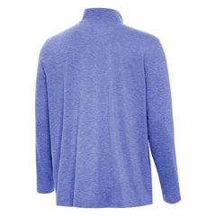 Los Angeles Dodgers Antigua 2025 World Series Champions Hunk Quarter-Zip Top Heather Royal