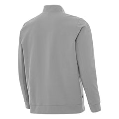 Los Angeles Dodgers Antigua Back-to-Back World Series Champions Regard Full-Zip Jacket Gray