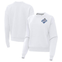 Los Angeles Dodgers Antigua Women's 2025 World Series Champions Victory Sweatshirt White
