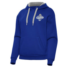 Los Angeles Dodgers Antigua Women's 2025 World Series Champions Victory Hoodie Royal