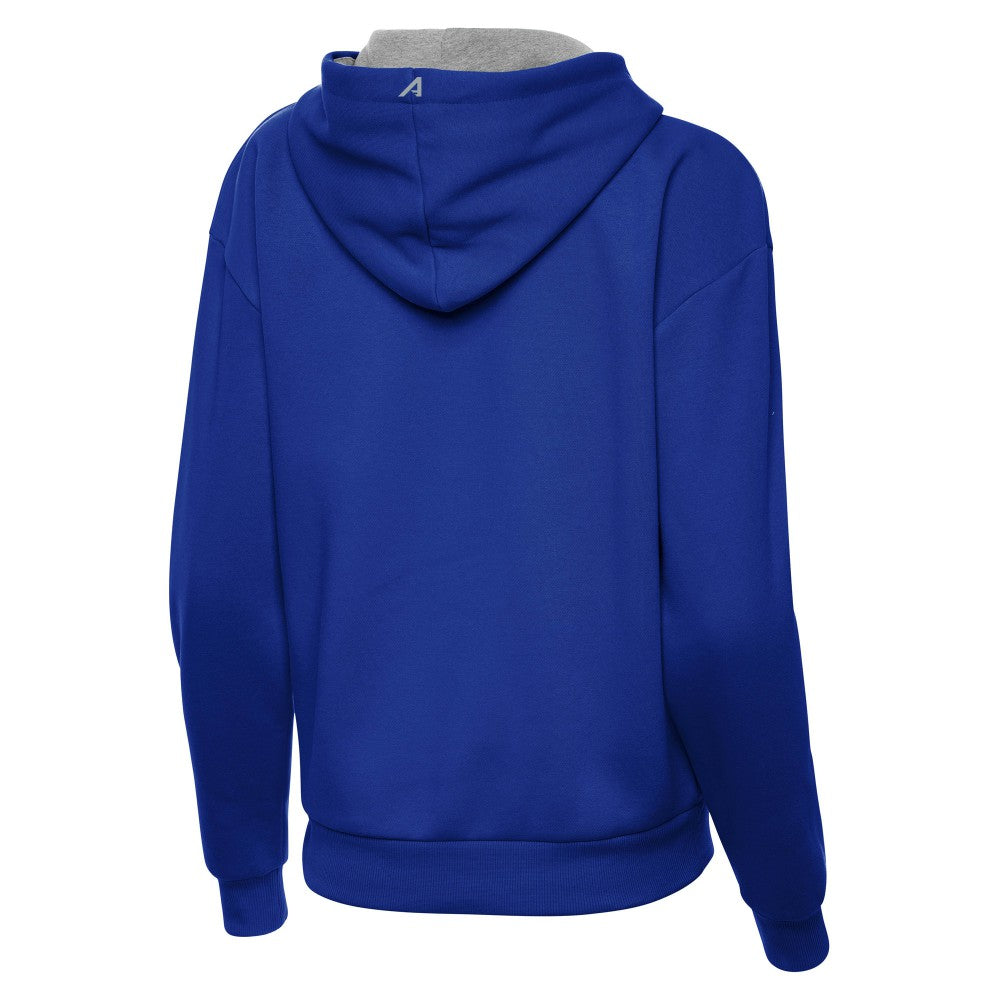 Los Angeles Dodgers Antigua Women's 2025 World Series Champions Victory Hoodie Royal