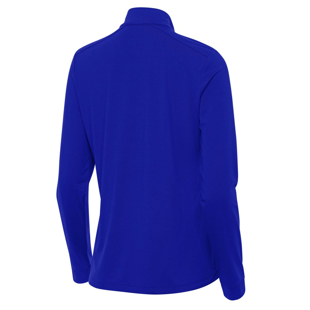 Los Angeles Dodgers Antigua Women's 2025 World Series Champions Intent Quarter-Zip Pullover Royal
