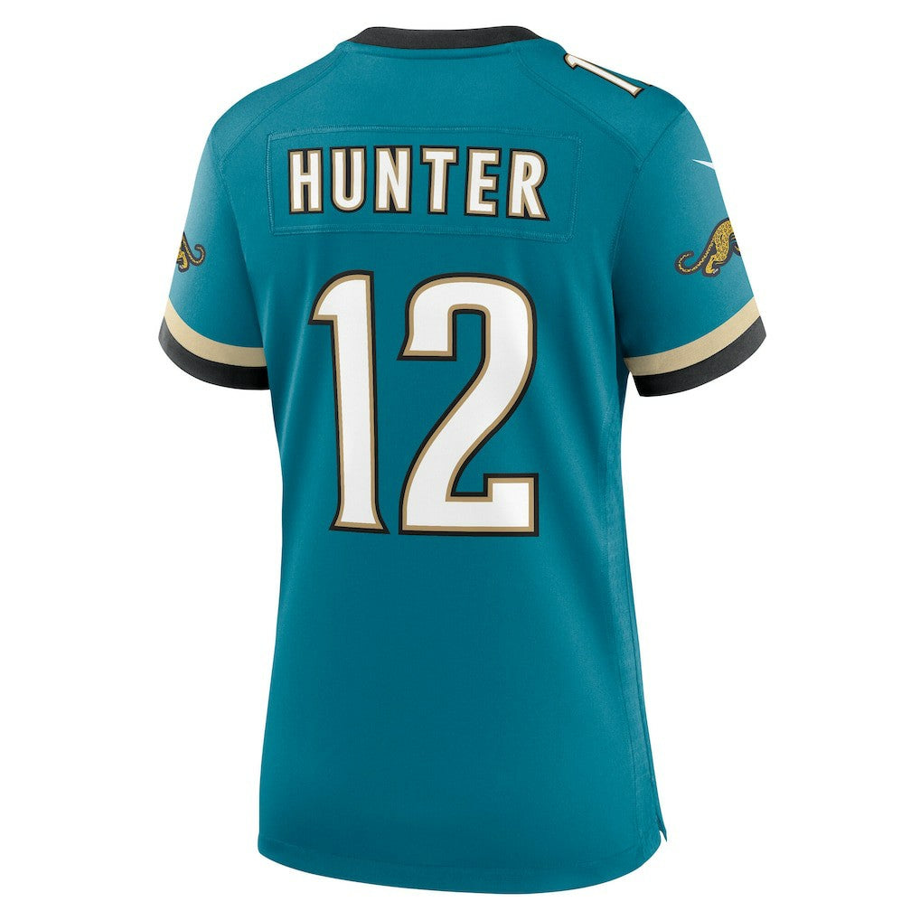 Travis Hunter Jacksonville Jaguars Women's Alternate 2 Prowler Throwback Game Jersey - Teal
