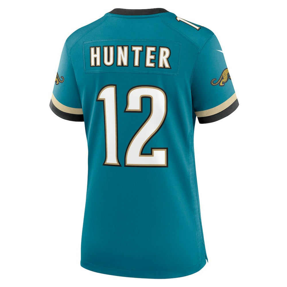 Travis Hunter Jacksonville Jaguars Women's Alternate 2 Prowler Throwback Game Jersey - Teal