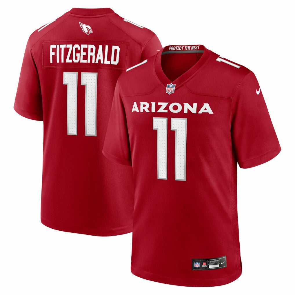 Larry Fitzgerald Arizona Cardinals Team Retired Game Jersey - Cardinal